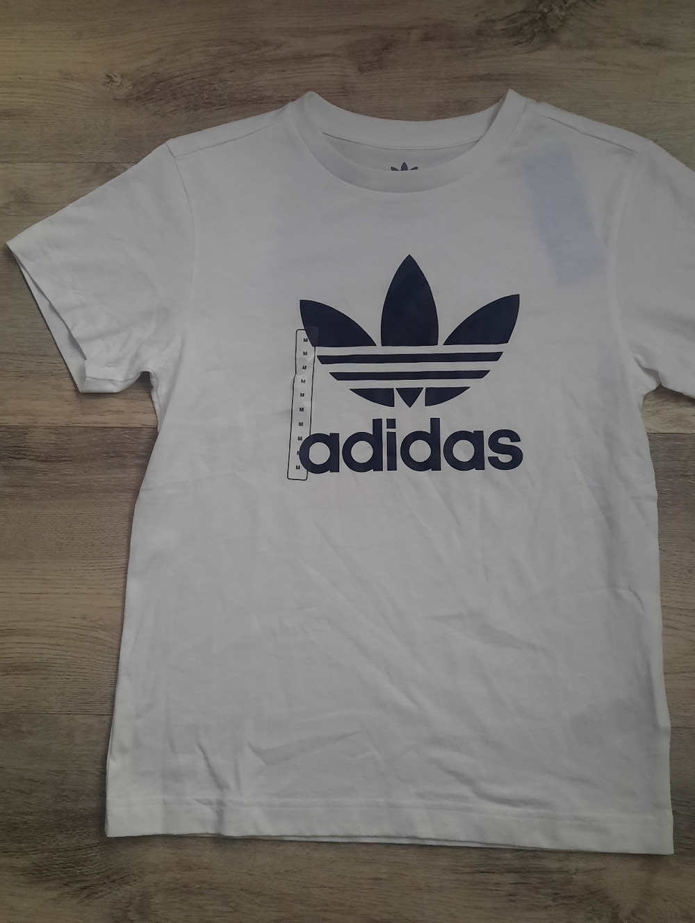 Adidas Trefoil Logo Kids White Tee